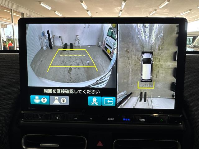 フリード ｅ：ＨＥＶエアー　ＥＸ／４ＷＤ／登録済み未使用車／　寒冷地仕様／純正Ｇａｔｈｅｒｓ１１．４型／全方位カメラ／ＢＳＭ／ＥＴＣ２．０／ブルートゥース／フルセグ／ＤＶＤ／シートヒーター／コーナーセンサー／ブレーキホールド／ワイパー熱線＆ドアミラーヒーター（10枚目）