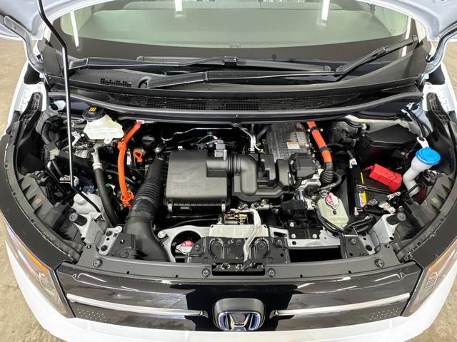 フリード ｅ：ＨＥＶエアー　ＥＸ／４ＷＤ／登録済み未使用車／　寒冷地仕様／純正Ｇａｔｈｅｒｓ１１．４型／全方位カメラ／ＢＳＭ／ＥＴＣ２．０／ブルートゥース／フルセグ／ＤＶＤ／シートヒーター／コーナーセンサー／ブレーキホールド／ワイパー熱線＆ドアミラーヒーター（60枚目）