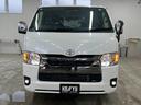ハイエースバン スーパーＧＬ　ダークプライムＩＩ／４ＷＤ／愛知仕入／禁煙車／　１オーナー／特別仕様車／１００Ｖ電源／Ｄインナーミラー／メモリーナビ／ブルートゥース／衝突軽減＆車線逸脱警告／コーナーセンサー／オートハイビーム／ハーフレザー／ウッドコンビステア／両側電動スライド（5枚目）