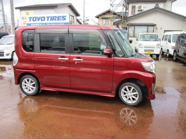 タント カスタムX SA 純正ナビ・TV フルセグ Bluetooth ETC 左側PWスライドドア LEDヘッドランプ スマートアシスト スマートキー ベンチシート 盗難防止システム 衝突安全ボディ 衝突被害軽減システム(3枚目)