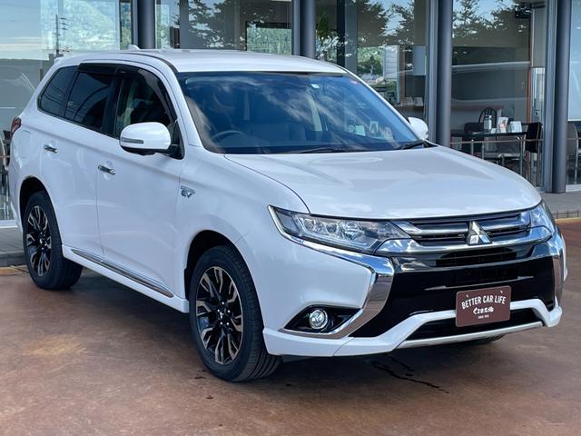 アウトランダーＰＨＥＶ Ｇナビパッケージ　ワンオーナー　４ＷＤ　メモリーナビ・フルセグＴＶ　全周囲カメラ　ＢＴ接続　ＬＥＤオートヘッドライト　ドラレコ　ＥＴＣ　パワーバックドア　レーダークルーズ　衝突被害軽減システム　パワーシート　車検整備付（37枚目）