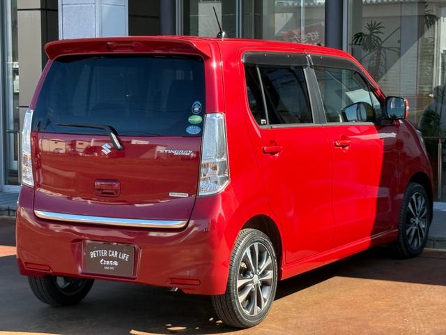 ワゴンＲスティングレー Ｔ　４ＷＤ　ターボ　ナビ　ＴＶ　バックカメラ　ＨＩＤヘッドランプ　パドルシフト　スマートキー　プッシュスタート　クルーズコントロール　衝突被害軽減システム　シートヒーター　アイドリングストップ　車検整備付（33枚目）