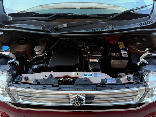 ワゴンＲスティングレー Ｔ　４ＷＤ　ターボ　ナビ　ＴＶ　バックカメラ　ＨＩＤヘッドランプ　パドルシフト　スマートキー　プッシュスタート　クルーズコントロール　衝突被害軽減システム　シートヒーター　アイドリングストップ　車検整備付（45枚目）