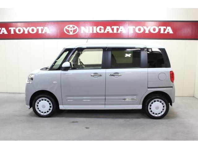 ムーヴキャンバス ストライプスG 4WD ナビ&TV 両側電動スライド 衝突被害軽減システム ETC バックカメラ スマートキー ドラレコ アイドリングストップ ミュージックプレイヤー接続可 横滑り防止機能 LEDヘッドランプ ABS(2枚目)