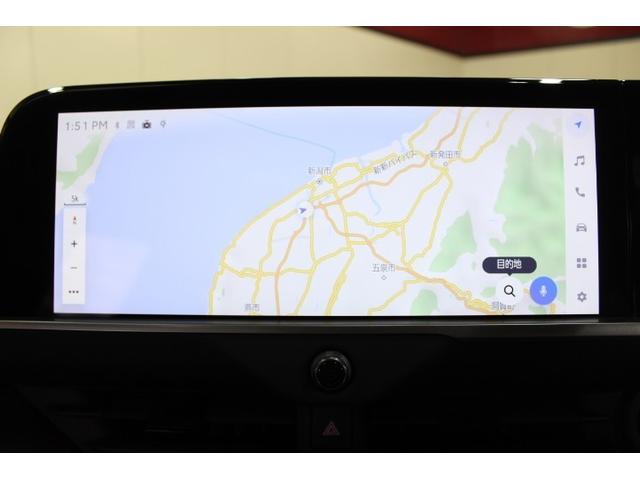 １２．３インチサイズのナビゲーション