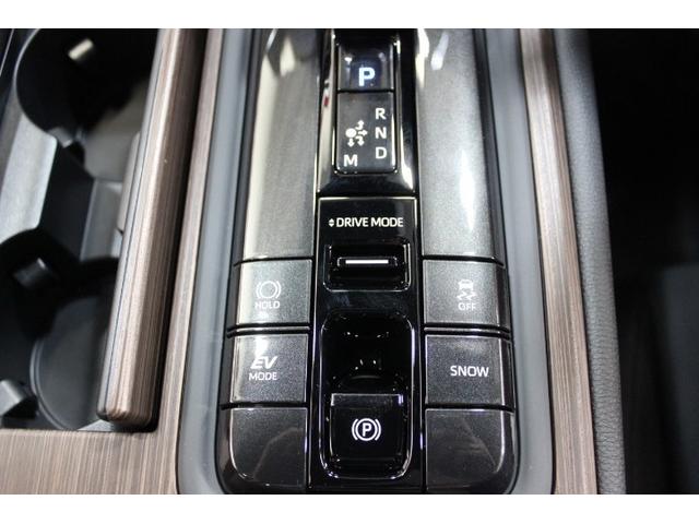 ＥＶモードで早朝深夜のエンジン音、排ガスをカットできます。