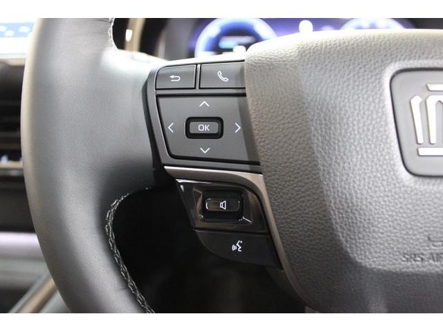 オーディオ操作、ハンズフリーフォン設定がお手元でできます。