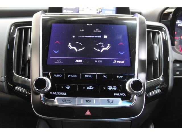 画面タッチ式エアコン操作パネル