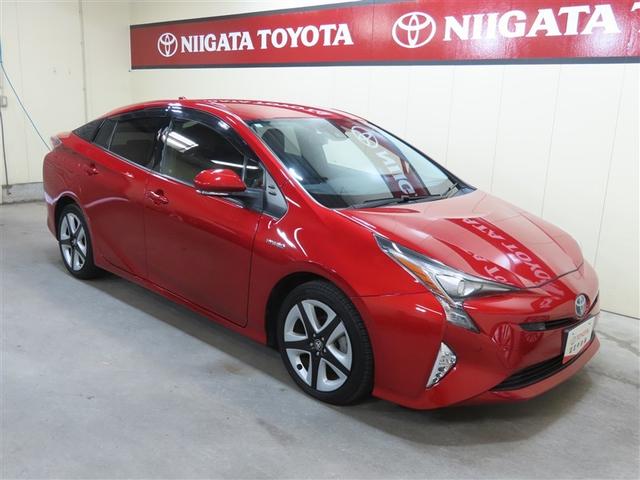 プリウス Ａツーリングセレクション　ナビ＆ＴＶ　衝突被害軽減システム　ＥＴＣ　バックカメラ　スマートキー　ミュージックプレイヤー接続可　横滑り防止機能　ＬＥＤヘッドランプ　ワンオーナー　キーレス　盗難防止装置　ＤＶＤ再生　乗車定員５人（7枚目）