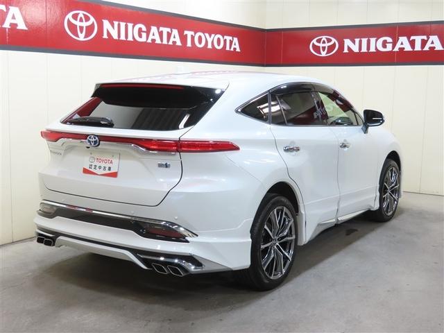 ハリアーハイブリッド Ｚ　レザーパッケージ　ナビ＆ＴＶ　衝突被害軽減システム　ＥＴＣ　バックカメラ　スマートキー　ドラレコ　ミュージックプレイヤー接続可　横滑り防止機能　ＬＥＤヘッドランプ　ワンオーナー　キーレス　盗難防止装置　電動シート（6枚目）