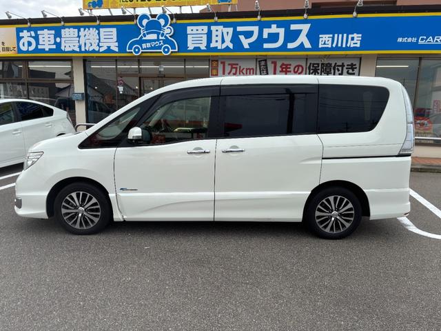 セレナ ハイウェイスター　Ｖセレ＋セーフティ　ＳＨＶ　Ａセフ　プッシュスタート　両側電動スライド　メモリーナビ　ＣＤ　ＤＶＤ　フルセグ　Ｂｌｕｅｔｏｏｔｈ　アラウンドビューモニター　アイドリングストップ　衝突軽減ブレーキ　レーンアシスト　フリップダウン（5枚目）