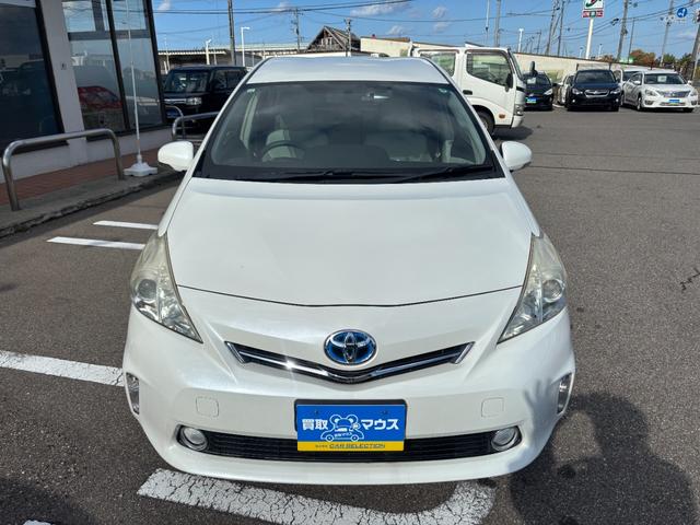 プリウスアルファ Ｓ　Ｌセレクション　スマートキー　プッシュスタート　ＳＤナビ　ＤＶＤ　フルセグ　Ｂｌｕｅｔｏｏｔｈ　Ｂカメラ　ドラレコ前　ＥＴＣ　ＨＩＤ　フロントフォグ　１６インチ社外アルミ（2枚目）