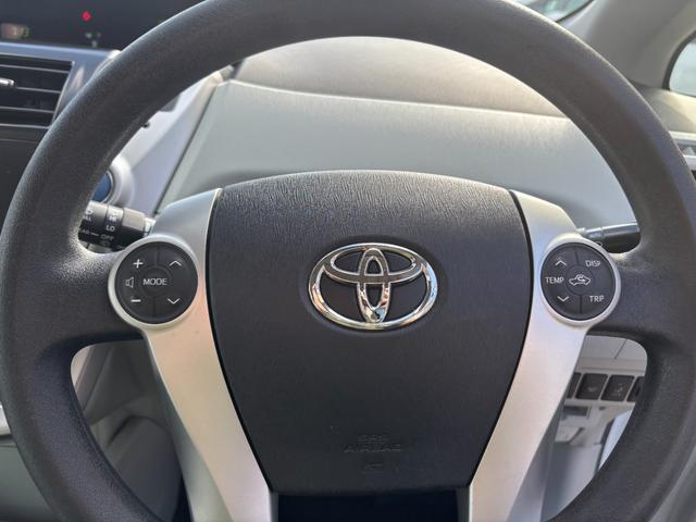 プリウスアルファ Ｓ　Ｌセレクション　スマートキー　プッシュスタート　ＳＤナビ　ＤＶＤ　フルセグ　Ｂｌｕｅｔｏｏｔｈ　Ｂカメラ　ドラレコ前　ＥＴＣ　ＨＩＤ　フロントフォグ　１６インチ社外アルミ（23枚目）