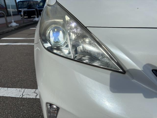 プリウスアルファ Ｓ　Ｌセレクション　スマートキー　プッシュスタート　ＳＤナビ　ＤＶＤ　フルセグ　Ｂｌｕｅｔｏｏｔｈ　Ｂカメラ　ドラレコ前　ＥＴＣ　ＨＩＤ　フロントフォグ　１６インチ社外アルミ（30枚目）