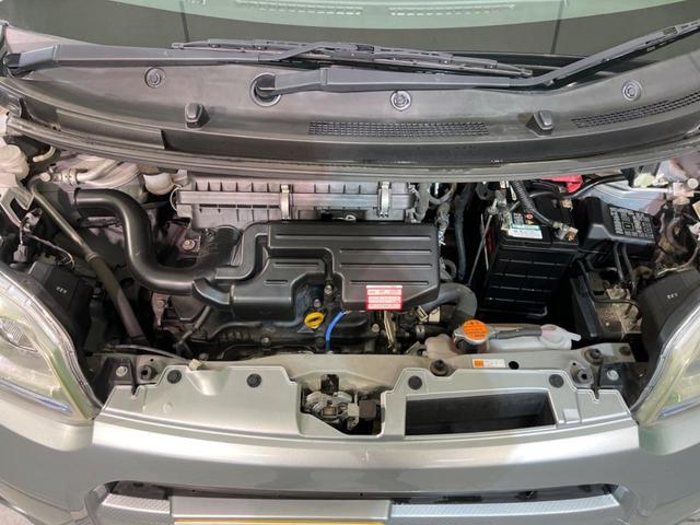 カスタム Xリミテッド 4WD 禁煙車 純正SDナビ バックカメラ ETC スマートキー プッシュスタート HIDヘッドライト フォグランプ 純正14インチアルミホイール 電動格納ミラー オートエアコン(19枚目)