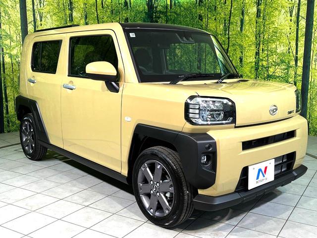 タフト Ｇターボ　ターボ　届出済未使用車　衝突被害軽減システム　レーダークルーズ　コーナーセンサー　スマートキー　ＬＥＤヘッド　車線逸脱警報　オートライト　オートエアコン　純正１５インチアルミ　ＬＥＤフォグ（16枚目）
