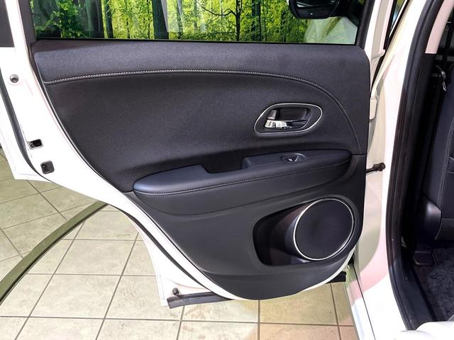 ヴェゼル ハイブリッドＺ・ホンダセンシング　純正８型ナビ　寒冷地仕様　バックカメラ　衝突被害軽減システム　レーダークルーズ　禁煙車　ハーフレザーシート　ドラレコ　ＬＥＤヘッド　ルーフレール　ビルトインＥＴＣ　オートハイビーム　車線逸脱警報（58枚目）