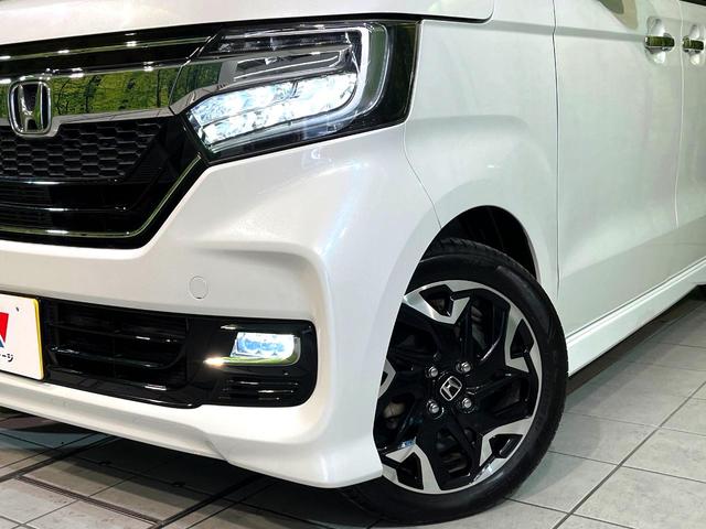 N-BOXカスタム G・Lターボホンダセンシング 衝突軽減 ターボ 純正8型ナビ 両側電動スライド LEDヘッド オートエアコン Bluetooth接続 CD/DVD再生 ドラレコ ETC スマートキー 盗難防止装置 USB入力端子 横滑り防止装置(12枚目)