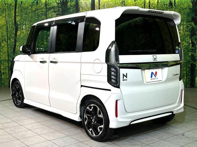 N-BOXカスタム G・Lターボホンダセンシング 衝突軽減 ターボ 純正8型ナビ 両側電動スライド LEDヘッド オートエアコン Bluetooth接続 CD/DVD再生 ドラレコ ETC スマートキー 盗難防止装置 USB入力端子 横滑り防止装置(58枚目)