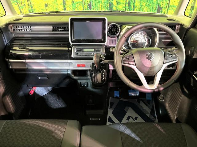 スペーシアカスタム ハイブリッドＸＳターボ　４ＷＤ　純正８型ナビ　衝突軽減　両側電動スライド　Ｂｌｕｅｔｏｏｔｈ接続　フルセグ　ドラレコ　ＣＤ／ＤＶＤ再生　スマートキー　ＬＥＤヘッド　クルコン　スマートキー　オートライト　オートエアコン（2枚目）