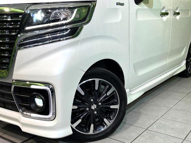 スペーシアカスタム ハイブリッドＸＳターボ　４ＷＤ　純正８型ナビ　衝突軽減　両側電動スライド　Ｂｌｕｅｔｏｏｔｈ接続　フルセグ　ドラレコ　ＣＤ／ＤＶＤ再生　スマートキー　ＬＥＤヘッド　クルコン　スマートキー　オートライト　オートエアコン（12枚目）