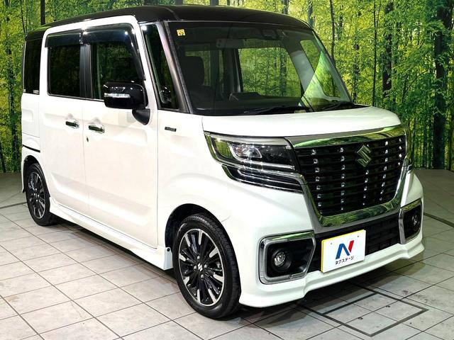 スペーシアカスタム ハイブリッドＸＳターボ　４ＷＤ　純正８型ナビ　衝突軽減　両側電動スライド　Ｂｌｕｅｔｏｏｔｈ接続　フルセグ　ドラレコ　ＣＤ／ＤＶＤ再生　スマートキー　ＬＥＤヘッド　クルコン　スマートキー　オートライト　オートエアコン（16枚目）
