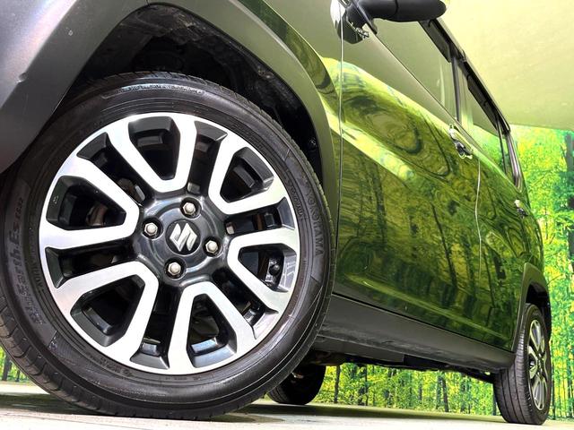 ハスラー ＪスタイルＩＩターボ　純正ナビ　衝突被害軽減システム　禁煙車　ハーフレザーシート　スマートキー　ＨＩＤヘッド　ＥＴＣ　クルコン　オートライト　オートエアコン　純正１５インチアルミ　盗難防止装置　パドルシフト（13枚目）