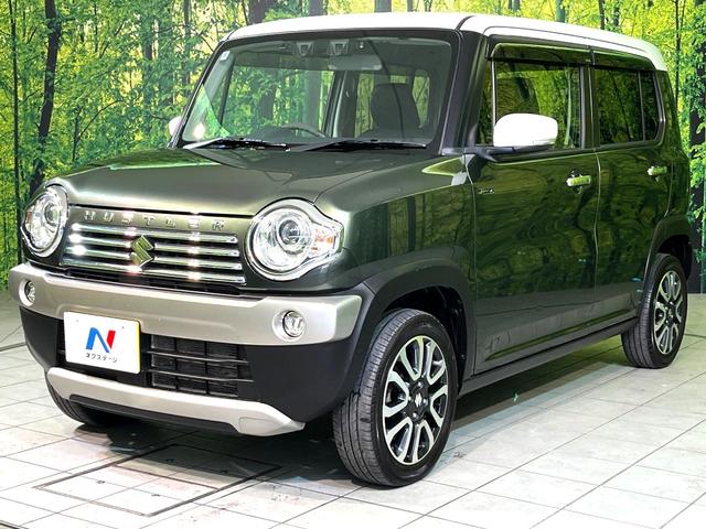 ハスラー ＪスタイルＩＩターボ　純正ナビ　衝突被害軽減システム　禁煙車　ハーフレザーシート　スマートキー　ＨＩＤヘッド　ＥＴＣ　クルコン　オートライト　オートエアコン　純正１５インチアルミ　盗難防止装置　パドルシフト（59枚目）