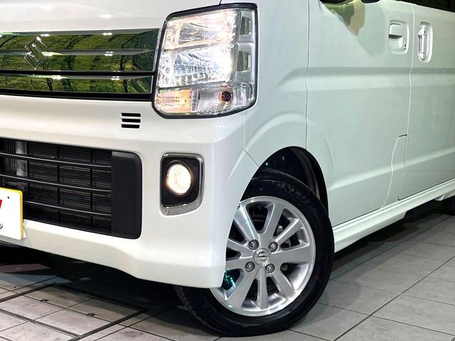 エブリイワゴン PZターボスペシャル 衝突軽減 ディスプレイオーディオ 両側電動スライド シートヒーター ETC オートエアコン オートライト HIDヘッド&フロントフォグ スマートキー 盗難防止装置 アイドリングストップ USB入力端子(12枚目)