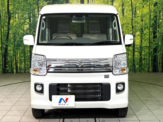 エブリイワゴン PZターボスペシャル 衝突軽減 ディスプレイオーディオ 両側電動スライド シートヒーター ETC オートエアコン オートライト HIDヘッド&フロントフォグ スマートキー 盗難防止装置 アイドリングストップ USB入力端子(14枚目)