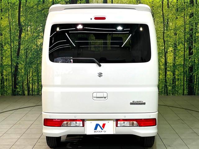 エブリイワゴン PZターボスペシャル 衝突軽減 ディスプレイオーディオ 両側電動スライド シートヒーター ETC オートエアコン オートライト HIDヘッド&フロントフォグ スマートキー 盗難防止装置 アイドリングストップ USB入力端子(15枚目)