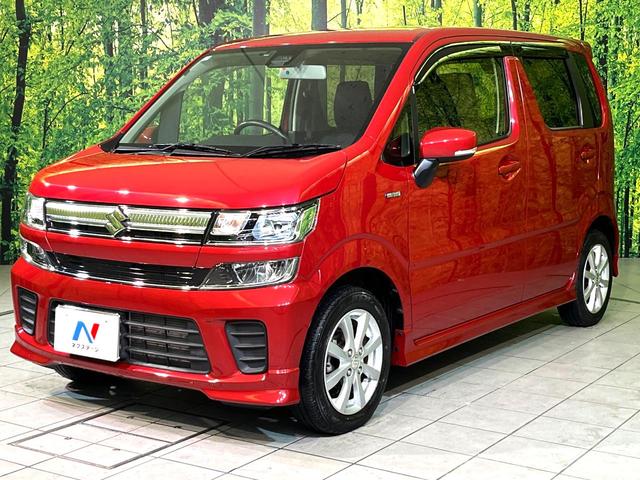 ワゴンR ハイブリッドFZ 衝突軽減 ナビ シートヒーター ETC スマートキー オートエアコン Bluetooth接続 CD/DVD再生 オートライト 盗難防止装置 横滑り防止装置 電動格納ミラー  アイドリングストップ(54枚目)