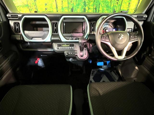 ハスラー ハイブリッドG 4WD 衝突軽減 ナビ シートヒーター バックカメラ LEDヘッド ETC オートエアコン スマートキー 盗難防止装置 アイドリングストップ 横滑り防止装置 電動格納ミラー プライバシーガラス(2枚目)