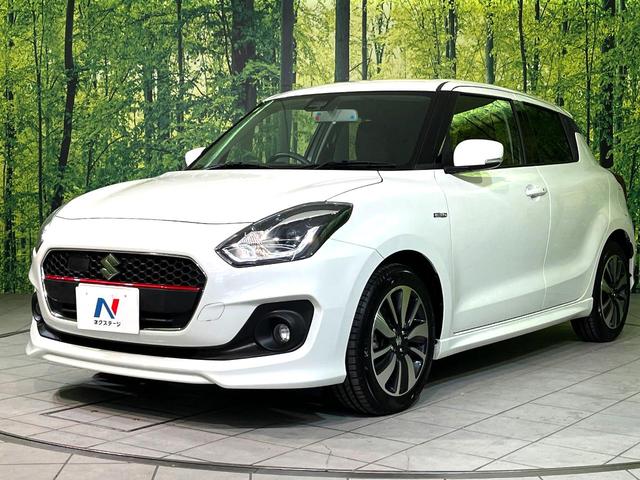 スイフト ハイブリッドRS 衝突軽減 ナビ シートヒーター LEDヘッド ETC CD/DVD再生 リアフォグ スマートキー オートライト オートエアコン パドルシフト アイドリングストップ 盗難防止装置 横滑り防止装置(56枚目)