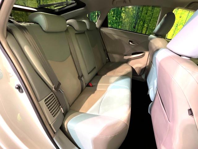 プリウス Ｇツーリングセレクション　ＢＩＧ－Ｘ９インチナビ　バックカメラ　ドライブレコーダー　ＥＴＣ　Ｂｌｕｅｔｏｏｔｈ　ＬＥＤヘッドライト　クルーズコントロール　ハーフレザーシート　１７インチ純正アルミホイール　スマートキー（9枚目）