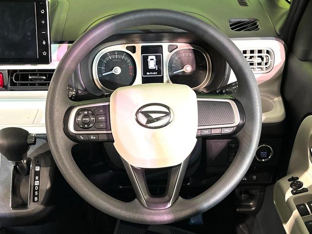 ムーヴキャンバス ストライプスG 4WD 純正ディスプレイオーディオ 両側電動スライド シートヒーター LEDヘッド Bluetooth接続 バックカメラ オートエアコン 置き型充電 スマートキー オートライト アイドリングストップ(11枚目)