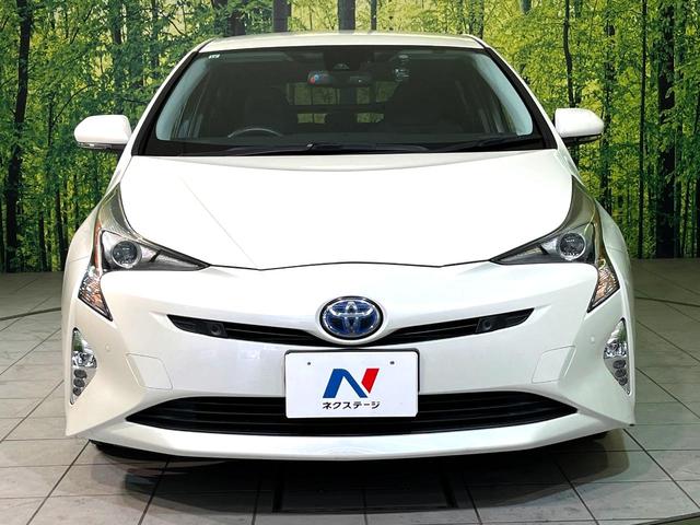 プリウス Sセーフティプラス 衝突軽減 純正ナビ LEDヘッドライト バックカメラ ドラレコ Bluetooth接続 CD/DVD再生 オートエアコン スマートキー オートライト 電動格納ミラー 盗難防止装置(14枚目)