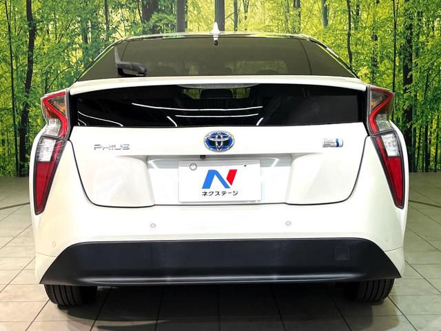 プリウス Sセーフティプラス 衝突軽減 純正ナビ LEDヘッドライト バックカメラ ドラレコ Bluetooth接続 CD/DVD再生 オートエアコン スマートキー オートライト 電動格納ミラー 盗難防止装置(15枚目)