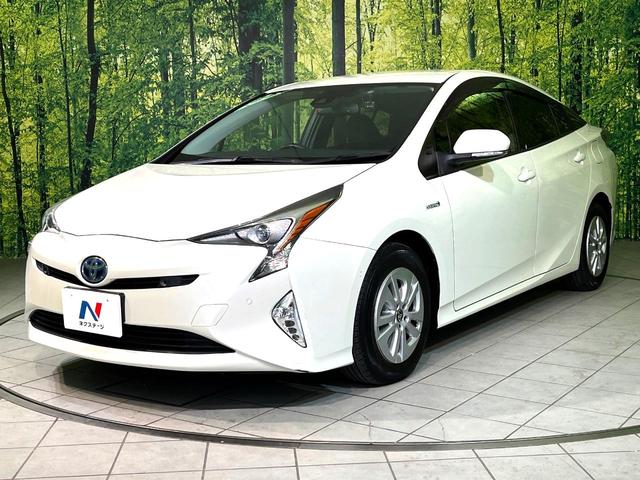 プリウス Sセーフティプラス 衝突軽減 純正ナビ LEDヘッドライト バックカメラ ドラレコ Bluetooth接続 CD/DVD再生 オートエアコン スマートキー オートライト 電動格納ミラー 盗難防止装置(55枚目)