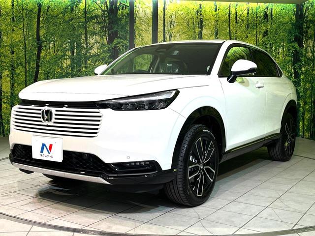 ヴェゼル e:HEV Z 登録済未使用車 純正ナビ 全周囲カメラ ホンダセンシング レーダークルーズ ハーフレザーシート コーナーセンサー スマートキー LEDヘッド ETC2.0 車線逸脱警報 オートライト デュアルエアコン(45枚目)