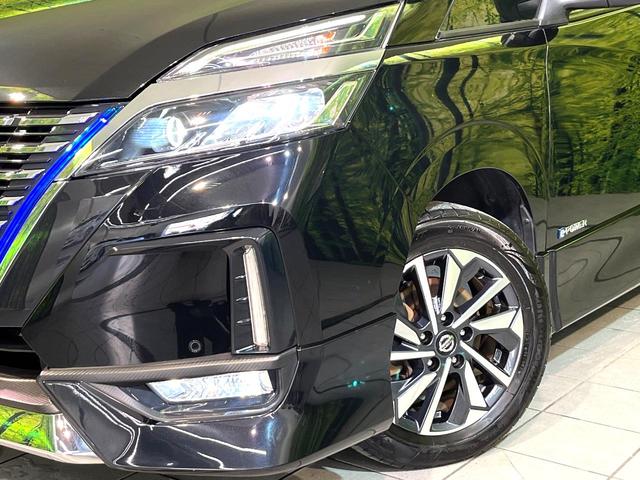 セレナ e-パワー ハイウェイスターV 両側電動ドア 純正SDナビ 全周囲カメラ 衝突被害軽減システム レーダークルーズ 禁煙車 レザーシート ドラレコ コーナーセンサー スマートキー LEDヘッド ビルトインETC 車線逸脱警報(13枚目)