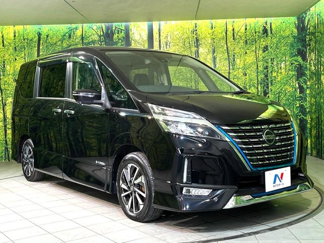 セレナ e-パワー ハイウェイスターV 両側電動ドア 純正SDナビ 全周囲カメラ 衝突被害軽減システム レーダークルーズ 禁煙車 レザーシート ドラレコ コーナーセンサー スマートキー LEDヘッド ビルトインETC 車線逸脱警報(17枚目)