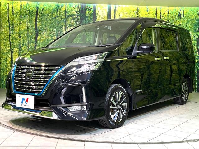 セレナ e-パワー ハイウェイスターV 両側電動ドア 純正SDナビ 全周囲カメラ 衝突被害軽減システム レーダークルーズ 禁煙車 レザーシート ドラレコ コーナーセンサー スマートキー LEDヘッド ビルトインETC 車線逸脱警報(57枚目)