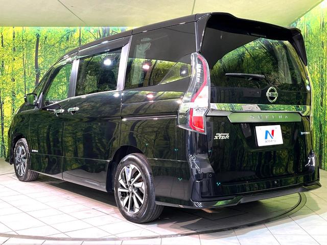 セレナ e-パワー ハイウェイスターV 両側電動ドア 純正SDナビ 全周囲カメラ 衝突被害軽減システム レーダークルーズ 禁煙車 レザーシート ドラレコ コーナーセンサー スマートキー LEDヘッド ビルトインETC 車線逸脱警報(59枚目)