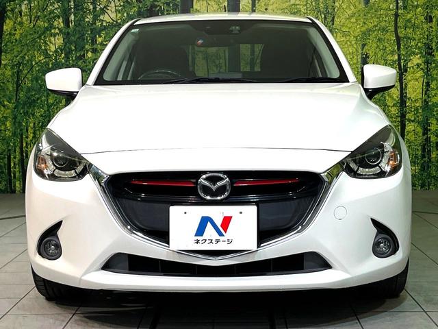 デミオ XDツーリング ターボ 衝突軽減 マツダコネクトナビ バックカメラ ETC 禁煙車 スマートキー LEDヘッド ETC クルコン オートライト オートエアコン Bluetooth接続 CD/DVD再生 盗難防止装置(14枚目)