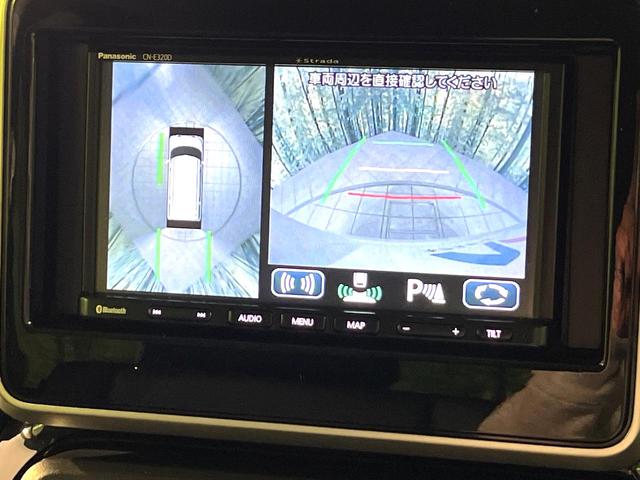 スペーシアカスタム ハイブリッドXSターボ 両側電動ドア SDナビ 全周囲カメラ スズキセーフティーサポート ハーフレザーシート シートヒーター ドラレコ コーナーセンサー スマートキー LEDヘッド ビルトインETC(5枚目)
