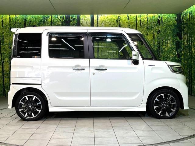 スペーシアカスタム ハイブリッドXSターボ 両側電動ドア SDナビ 全周囲カメラ スズキセーフティーサポート ハーフレザーシート シートヒーター ドラレコ コーナーセンサー スマートキー LEDヘッド ビルトインETC(66枚目)