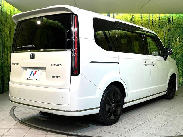 ステップワゴン ｅ：ＨＥＶスパーダ　純正１１．４型ナビ　両側電動スライド　後席モニター　電動リアゲート　ＬＥＤヘッド　Ｂｌｕｅｔｏｏｔｈ接続　バックカメラ　ＥＴＣ　Ｂｌｕｅｔｏｏｔｈ接続　フルセグ　ダブルオートエアコン　スマートキー（17枚目）