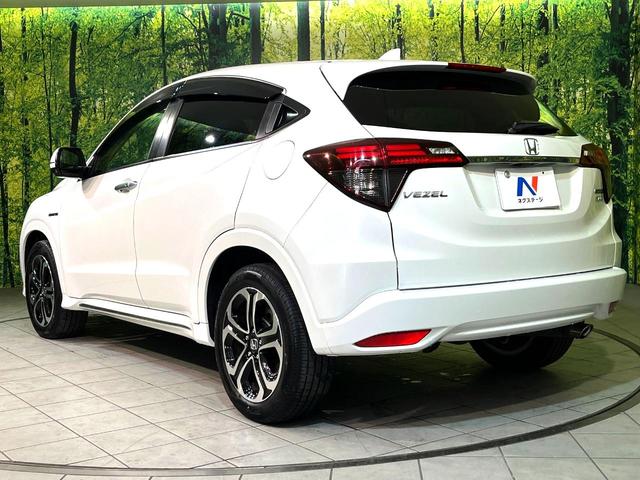 ヴェゼル ハイブリッドＺ・ホンダセンシング　４ＷＤ　衝突軽減　純正ナビ　シートヒーター　ＬＥＤヘッド　バックカメラ　ＥＴＣ　Ｂｌｕｅｔｏｏｔｈ接続　ＣＤ／ＤＶＤ再生　オートライト　オートエアコン　スマートキー　盗難防止装置　電動格納ミラー（65枚目）