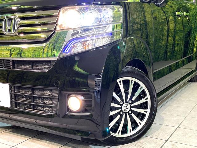 N-BOXカスタム G・ターボAパッケージ 4WD 衝突軽減 ナビ 両側電動スライド バックカメラ HIDヘッド CD/DVD再生 オートエアコン ETC クルーズコントロール スマートキー 盗難防止装置 電動格納ミラー 横滑り防止装置(12枚目)